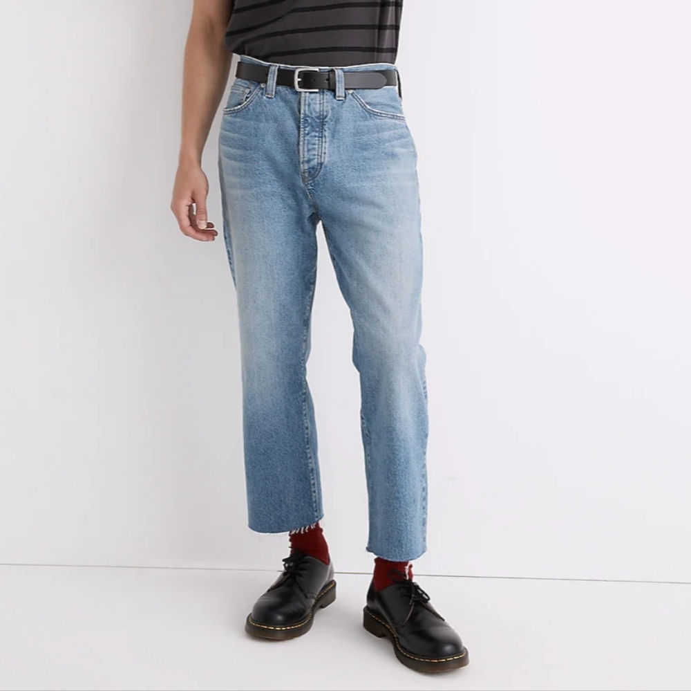 Madewell NWT Vintage Bootcut Jeans in Harewood Wash Size 33/34
